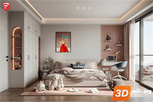 Children Room Scenes Skp FIles 